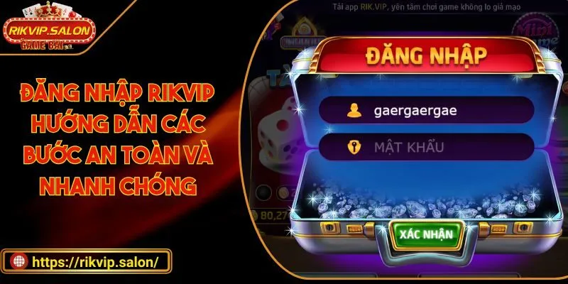 đăng nhập RIKVIP