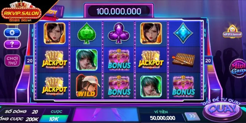 Giới thiệu thông tin về trò nổ hũ Night Club Lady