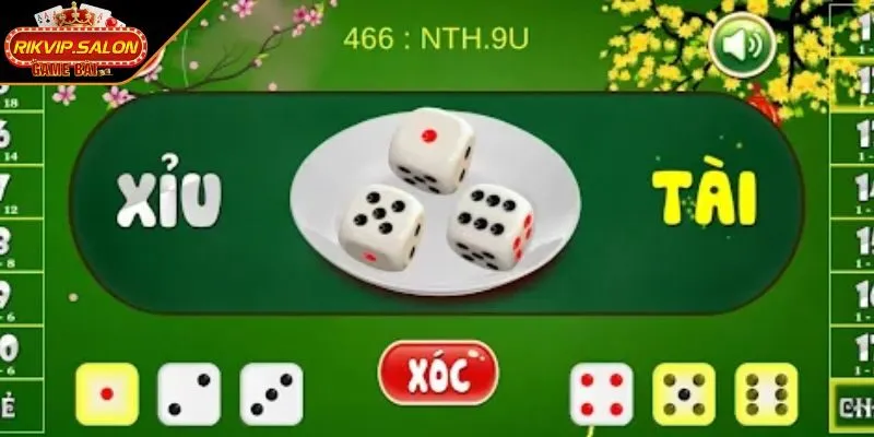 Tận dụng cửa cược tài/xỉu để giành phần thưởng 